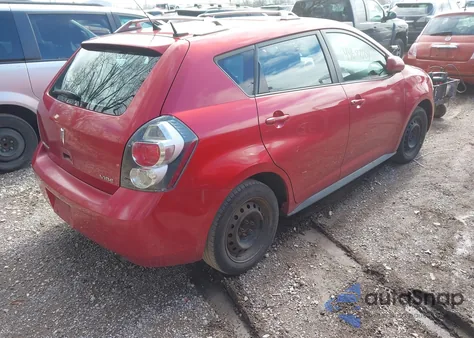 2009 Pontiac Vibe from USA, damaged, VIN 5Y2SL67879Z407188